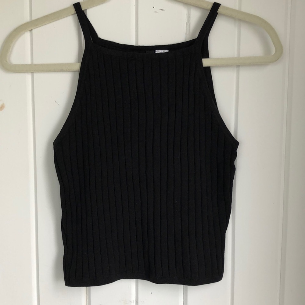 High neck crop
